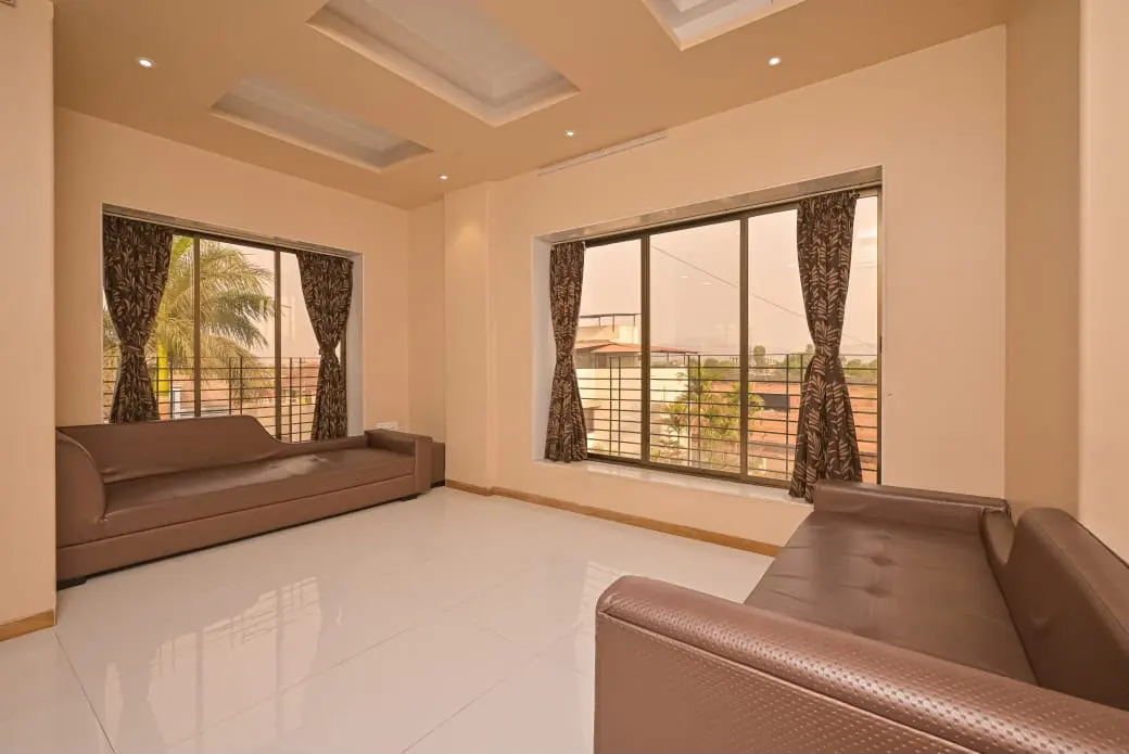 Living and lounge area in Shuubh Mountain Amber 5BHK Villa, a 5 BHK villa in Lonavala on rent