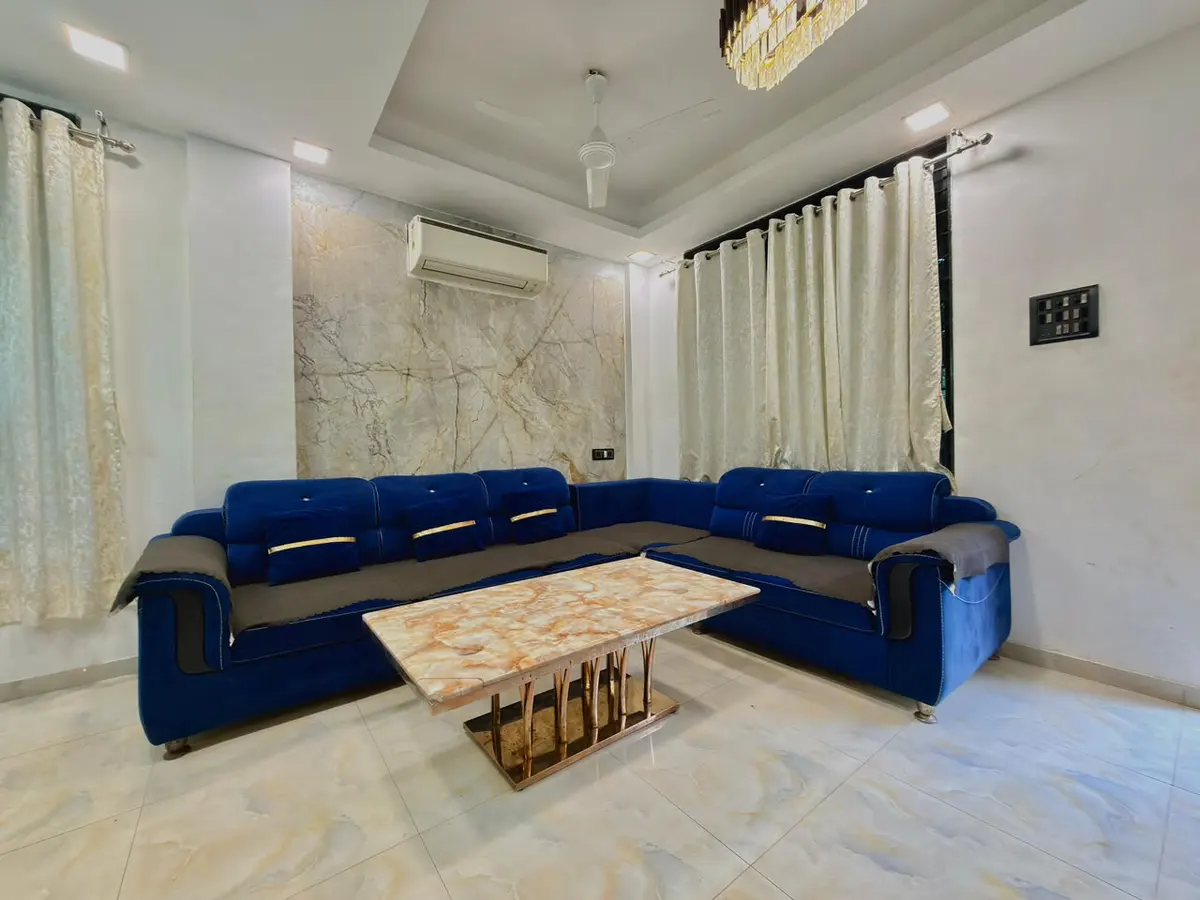 Living and lounge area in Shuubh Star 4BHK Villa, a 4 BHK villa in Lonavala on rent